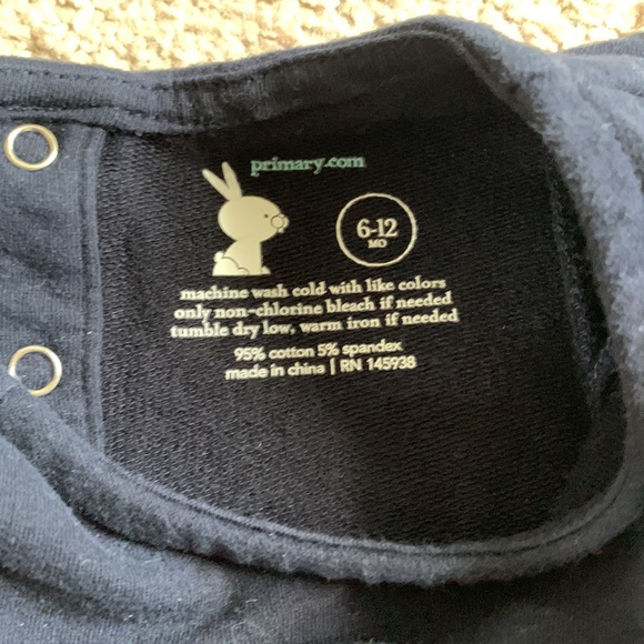 Set of 3 - Primary baby tunic dresses (navy, fuschia, kelly green) - Picture 4 of 5